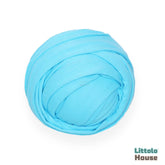 Neutral Jersey Velvet Stretch Wrap | Azure